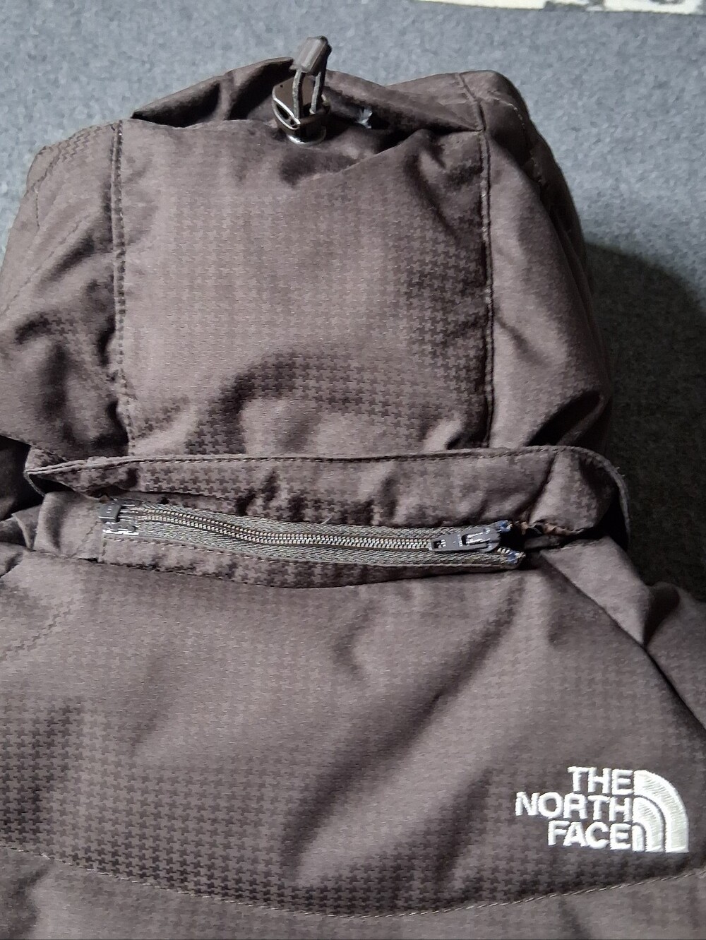 The North Face Prodigy 600 Down Ski Jacket Puffer Coat Hooded Brown Womens M - Picture 8 of 16
